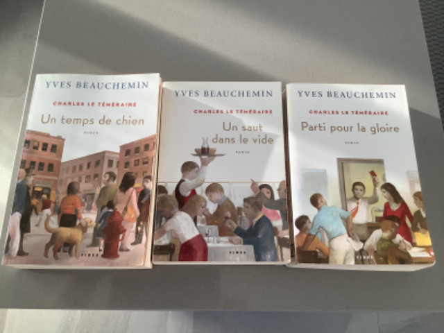 Livres (3) de Yves Beauchemin Triologie 5$ pour les 3 dans Autre  à Saint-Hyacinthe