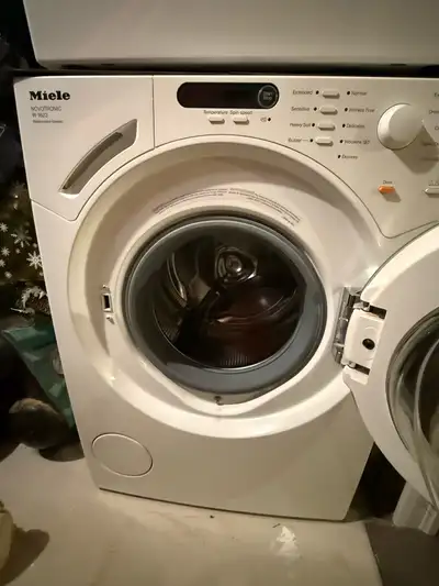 Miele washer and dryer, View more