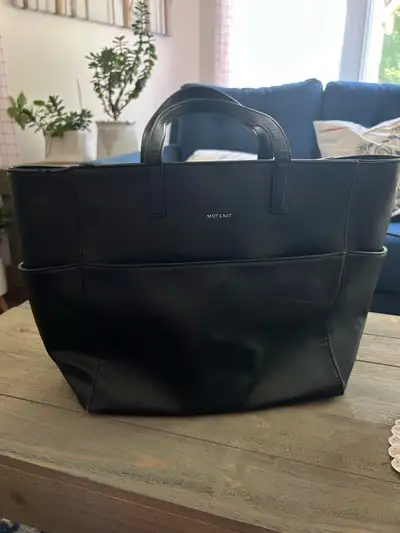 Nat and Matt Vegan Leather Tote, View more