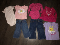 Baby Girls Clothing Lot