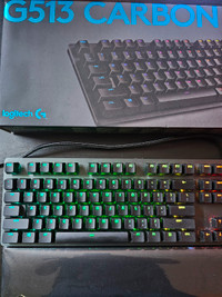 Logitech G513 Carbon RGB Mechanical Keyboard