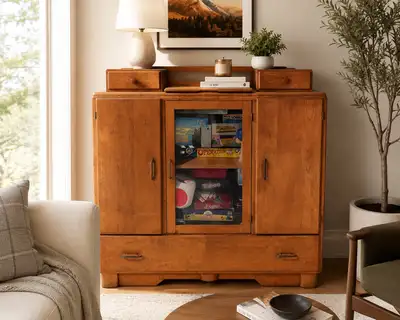 Antique cabinet, View more