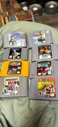 N64 Games all functional