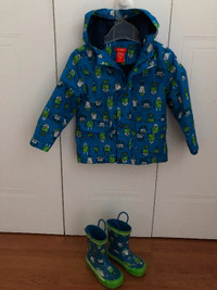 Bottes de pluie garçon 3-4 ans