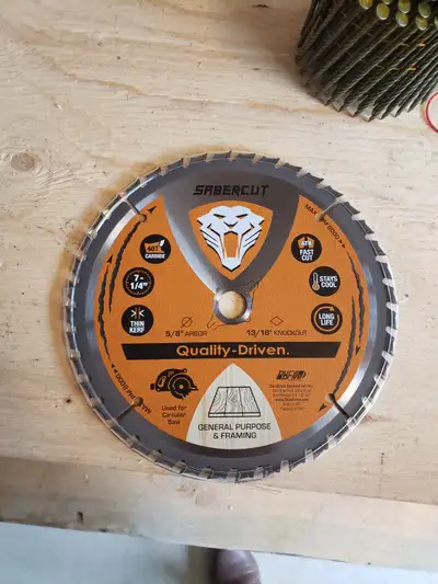 Circular Saw Blade$7 each, View more