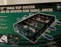 jeu de soccer sur table