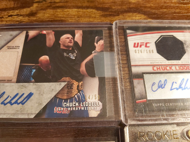 UFC Chuck Liddell Topps Cards in Arts & Collectibles in Peterborough - Image 2