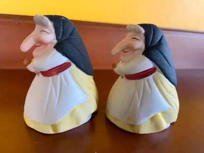 Vintage Ceramic Kitchen Witch Salt and Pepper Shakers Taiwan, View more