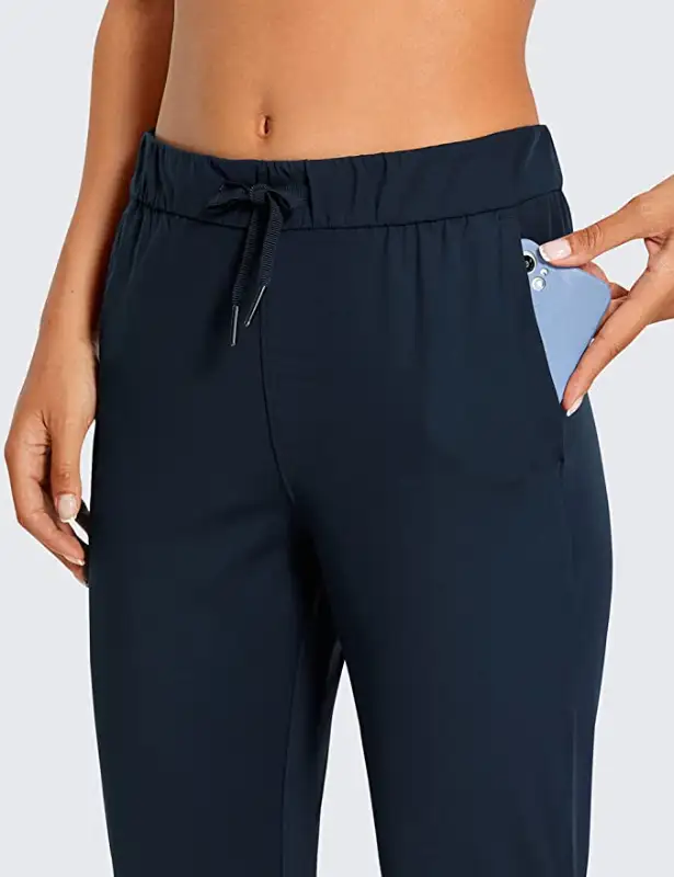 BNWT CRZ YOGA Women's Lounge Sweatpants  7/8 Size Large Navy #2 in Other in City of Toronto - Image 4