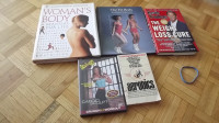 5 FITNESS & HEALTH Books BUNDL:AEROBICS,CARDIO,WOMENS BODY,WT.