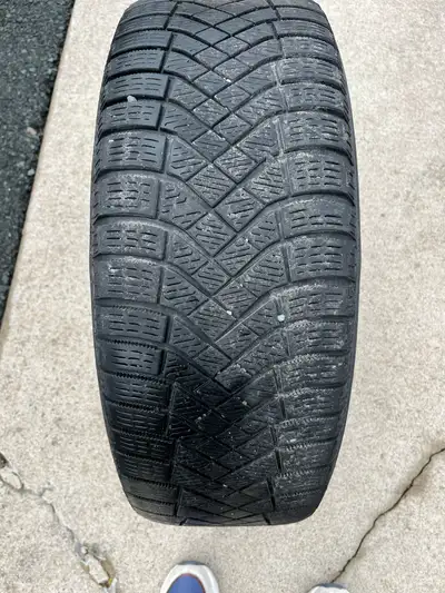 PIRELLI WINTER TIRES. 215/60 R16 99H M*S TIRES STILL HAVE GOOD TREAD. 5 BOLT PATTERN RIMS HAVE SOME...