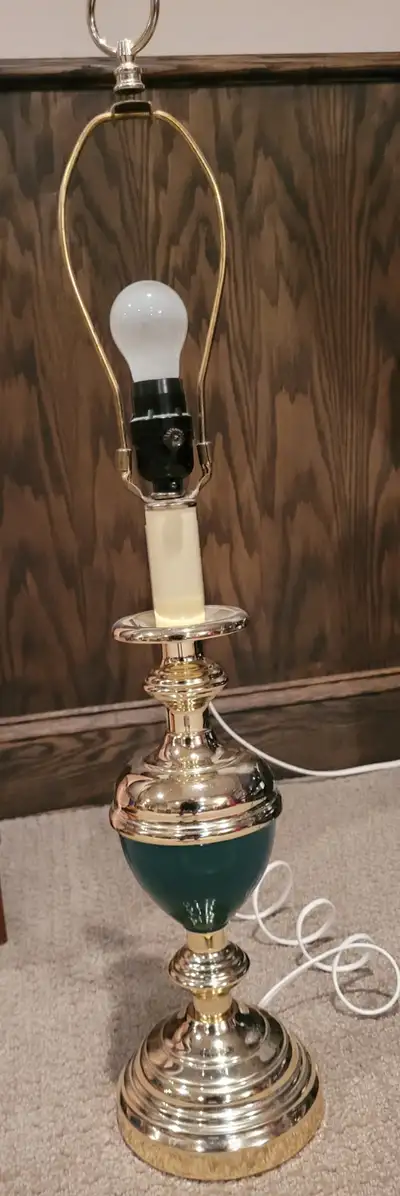 Brass Table Lamp (no shade), View more