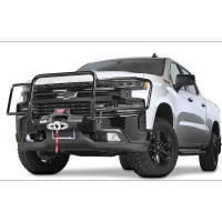 Warn Gen II Front Winch Mount with Grille Guard Chev 1500