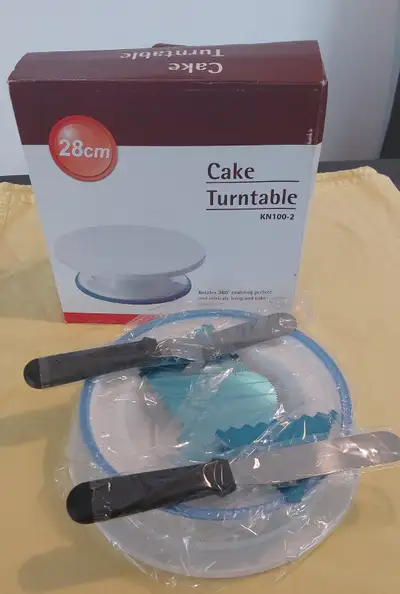 CAKE TURNTABLE 28CM $20.00, View more