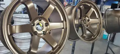 Looking to change the color of your wheels? Curb damage? We can help with over 20 years experience w...