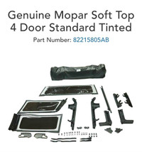 Genuine Mopar Soft Top 4 Door Standard Tinted - Willys 2024