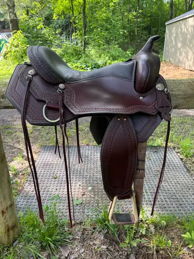 Circle Y Western Saddle, View more