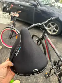 Men’s gel bike seat cover 