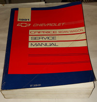 1991 CAPRICE Sedan Wagon Service Manual