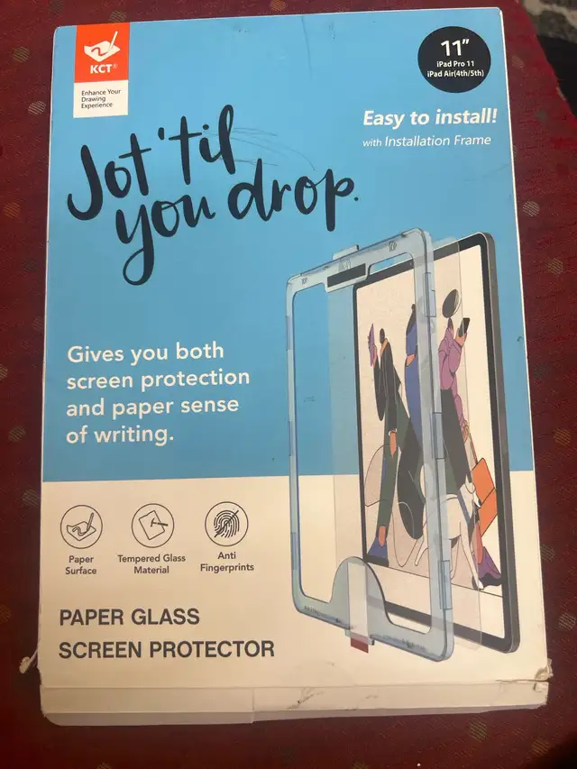 Screen protector for iPad Pro 11/iPad Air (4th/5th generations) in iPads & Tablets in City of Toronto - Image 4