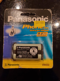 Panasonic AA2 Ni-MH 1500mAh 2.4 Cordless Phone Battery, HHR-P513