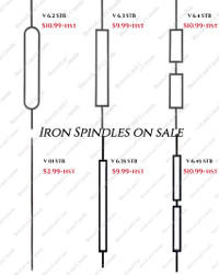 Modern Iron Spindles ON SALE!