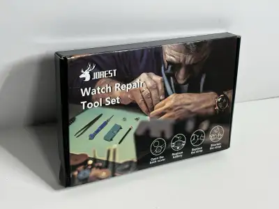 JOREST Watch Repair Tool Kit – Battery Replacement & Band Adjust, View more