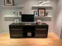 TV Base Cabinet - Clean, modern look!