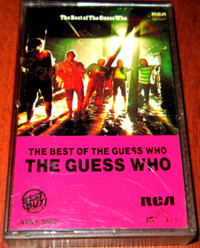 Cassette Tape ::  The Guess Who – The Best Of The Guess Who