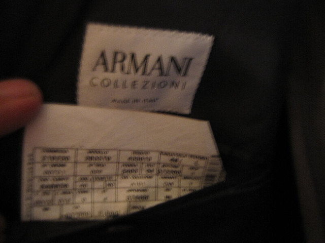 Giorgio Armani Collezioni Suit Made In Italy New in Other in City of Toronto - Image 2