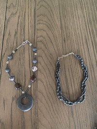 Necklaces ($6 each or $10 for both)