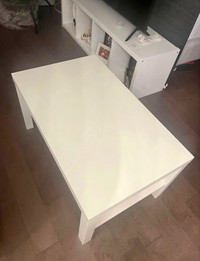 Ikea white coffee table 
