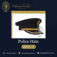 Make a Professional Statement with Our Police Hats