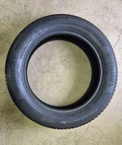 ONLY ONE one tire 235 55 r19 continental true contact new, 9mm thread