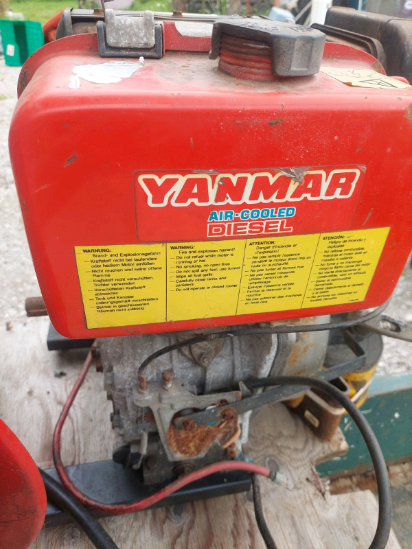 Yamaha 18hp diesel single engine $850 for sale  