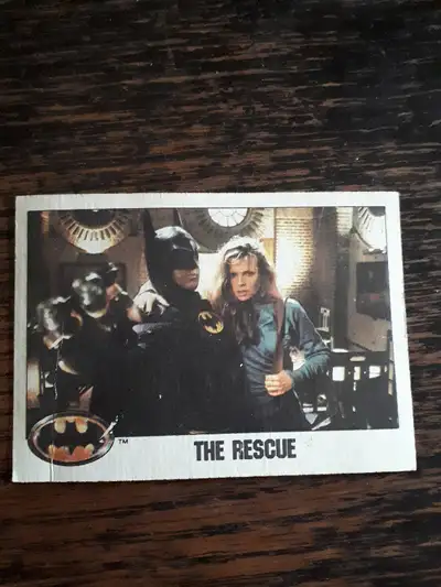 I have two cards from the 1989 Topps Batman release. They are card #68 "The Art Of Crime" for $10.00...
