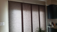 BRAND NEW Levolor Paneltrac Blinds - Linen Slate grey