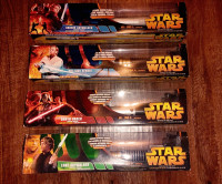 Collection Of Collectable Hasbro Lightsabers