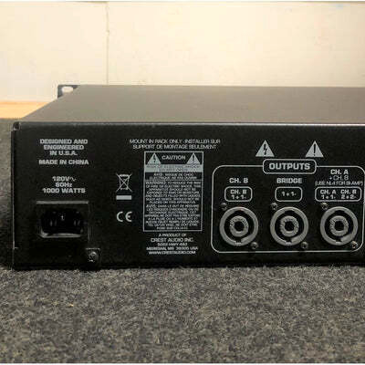 Crest Audio Pro-LITE 3.0 Professional Power Amplifier 830W dans Autre  à Ville de Montréal - Image 3