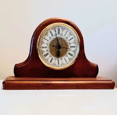Large Tambour Mantel Clock, View more