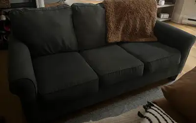 Couch that turns into a queen bed in great condition. Only a month old! No stains or rips and the be...