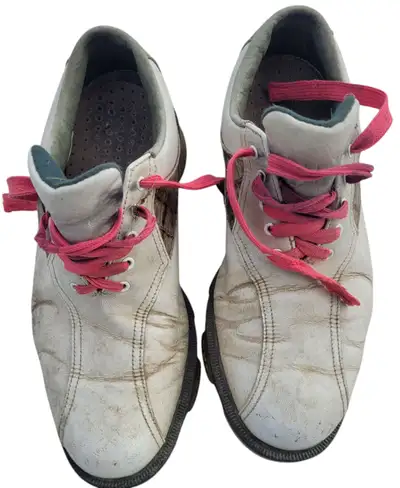 Footjoy Dryjoys tour mens leather golf shoes. Size 8 1/2. Golf., View more
