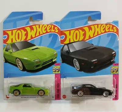 '89 Mazda Savanna RX-7 FC35. Both Colour Variations. Hot Wheels, View more