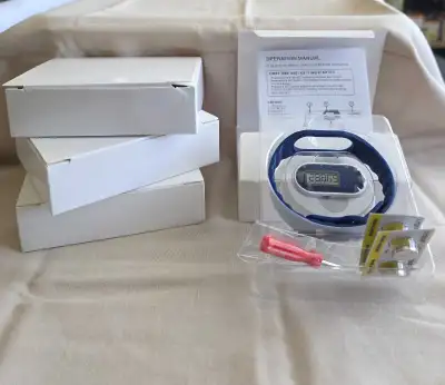 NEW Blue Wrist Daily Activity Tracker Information in description, View more