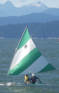 Sunfish Sailboat, Cover and Dolly