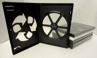 DVD Case 6 pc LOT (BKUltraLight 1 -Disc x5 + Bonus 1-Disc White)