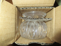 2 piece lead crystal container