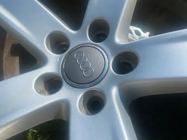 Audi Mag with Bridgstone Blizziack WS90 (set of 4)  in Tires & Rims in St. Catharines - Image 3