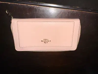 Coach baby pink wallet , View more