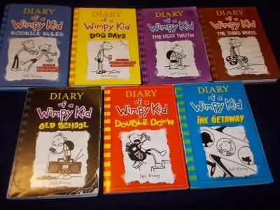 7 Diary of a Wimpy Kid Books, View more